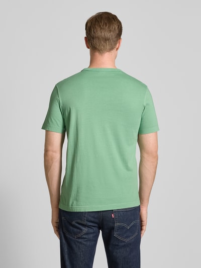 Lerros T-Shirt mit Rundhalsausschnitt Gruen 5