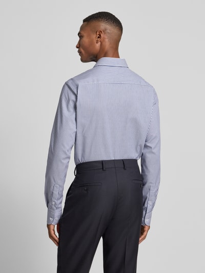 ETERNA Regular Fit Business-Hemd mit Kentkragen Marine 5