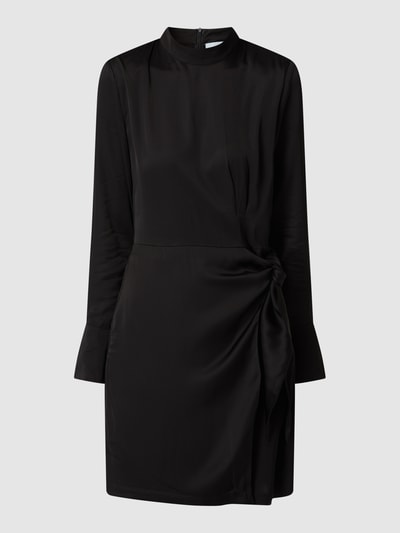 Minus Mini-jurk met opstaande kraag Zwart - 2