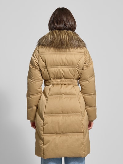 Guess Steppmantel mit Gürtel Modell 'ALIENOR' Taupe 5