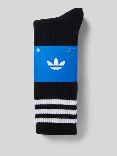 adidas Originals Skarpety z nadrukiem z logo w zestawie 3 szt. Czarny 3