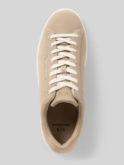 ARMANI EXCHANGE Sneaker mit Label-Detail Taupe 3