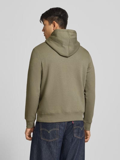JACK & JONES Relaxed Fit Hoodie aus Baumwoll-Mix Modell 'KYLE' Khaki 5