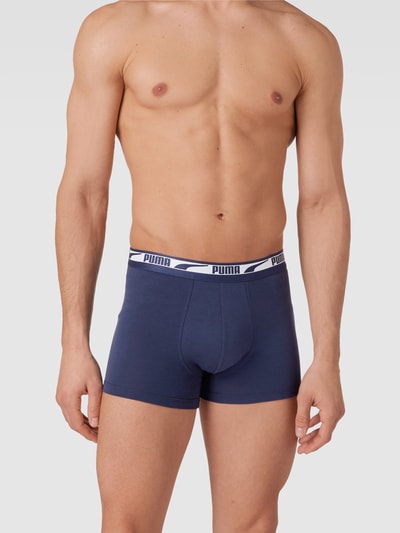 Puma Boxershort met labeldetails in een set van 2 stuks Marineblauw - 1