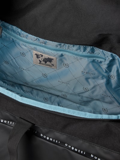 bugatti Weekendtas met labeldetails, model 'Blanc Delight'  - 5