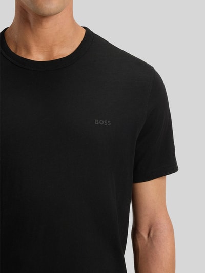 BOSS Orange Regular Fit T-Shirt aus reiner Baumwolle Modell 'TEGOOD' Black 3