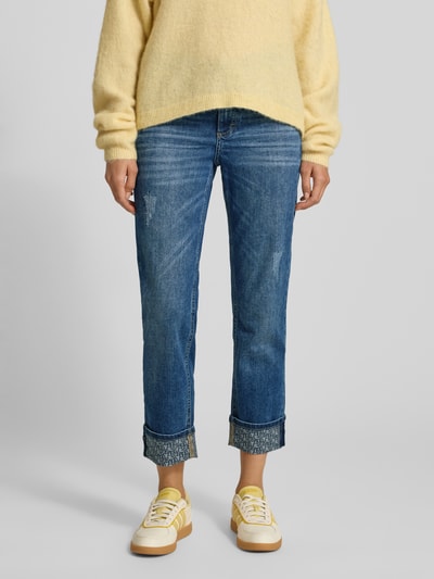 Angels Slim Fit Jeans im 5-Pocket-Design Modell 'CICI' Blau 4