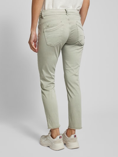 Buena Vista Slim fit broek in 5-pocketmodel, model 'Malibu' Lichtgrijs - 5