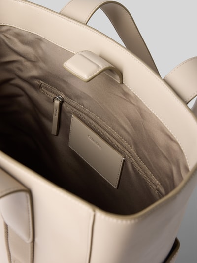 CK Calvin Klein Tote bag in leerlook Beige - 5