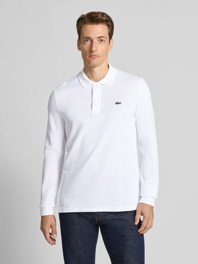 Lacoste Regular fit poloshirt van puur katoen Wit - 4
