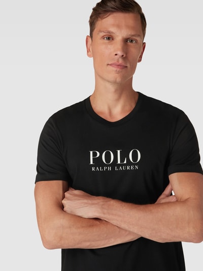 Polo Ralph Lauren Underwear T-shirt met labelprint Zwart - 3