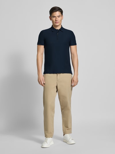 Tommy Hilfiger Regular fit poloshirt van puur katoen Donkerblauw - 1