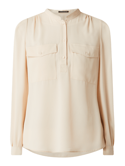 Luisa Cerano Blusenshirt mit Stehkragen  Offwhite 2