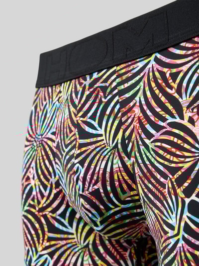 HOM Boxershort met logostitching, model 'Roald' Zwart - 2