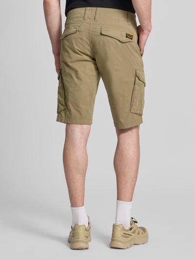 PME Legend Tapered Fit Cargo Bermudas mit Pattentaschen Modell 'Nordrop' Beige 5