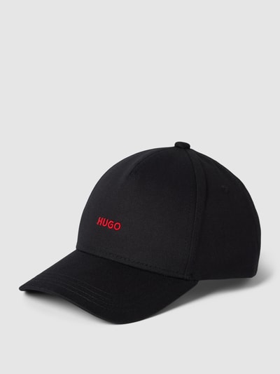 HUGO CLASSIFICATION Basecap mit Logo-Stitching Modell 'Cara' Black 1