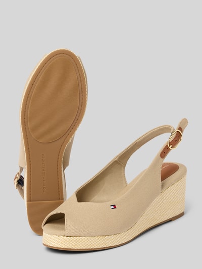 Tommy Hilfiger Espadrilles aus Baumwoll-Canvas Sand 4