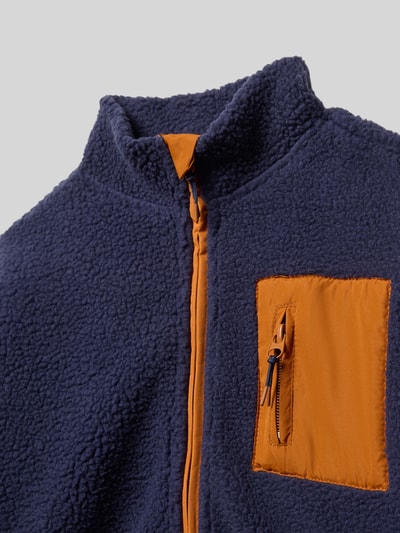 Blue Seven Regular Fit Jacke aus Teddyfell Marine 2