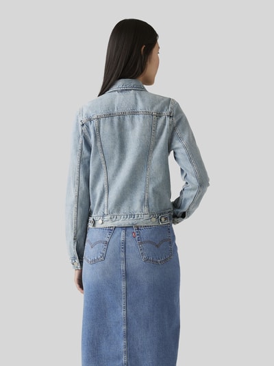 Levi's® 300 Regular Fit Jeansjacke aus Baumwoll-Lyocell-Mix ' Hellblau 4