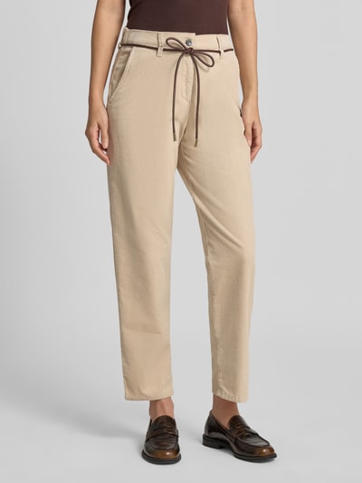 Raphaela By Brax Comfort Fit Weite Hose aus Baumwoll-Modal-Mix Modell 'Carrie' Offwhite 4