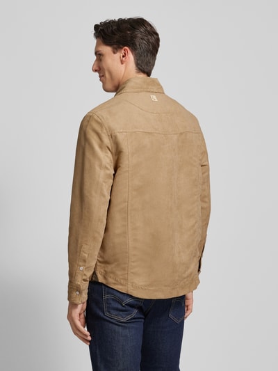 Colours & Sons Overhemdjack met knoopsluiting Beige - 5