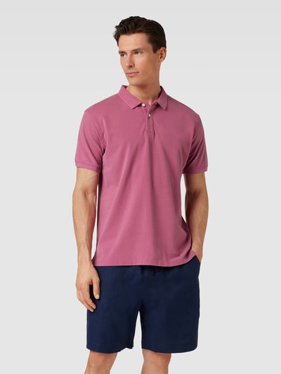 Esprit Poloshirt mit Polokragen Fuchsia 4