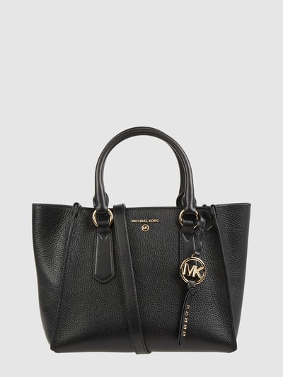 MICHAEL Michael Kors Handtas van leer, model 'Kris' Zwart - 1