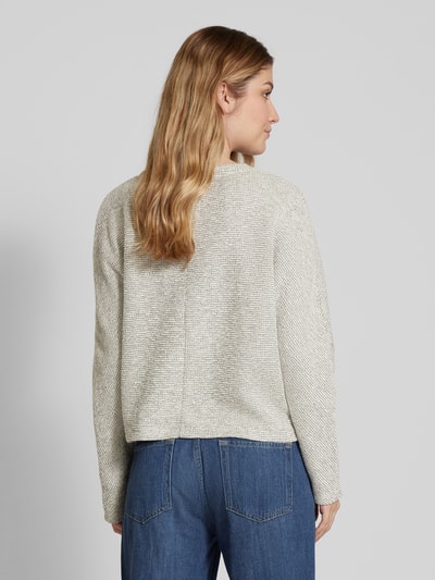 OPUS Sweatshirt met ronde hals, model 'Galty' Lichtgrijs - 5