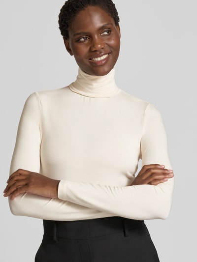 Lauren Ralph Lauren Longsleeve mit Rollkragen Modell 'ALANA' Ecru 3