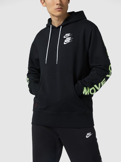 Nike Hoodie met borduursels en prints Zwart - 4