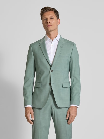 Tiger Of Sweden Slim Fit 2-Knopf-Sakko mit Pattentaschen Modell 'Jamie' Mint 4