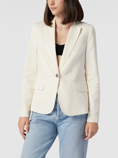 Jake*s Collection Blazer met reverskraag Ecru - 4