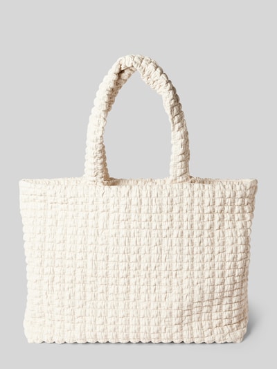 HUGO Shopper met labelbadge, model 'Mhati' Offwhite - 3