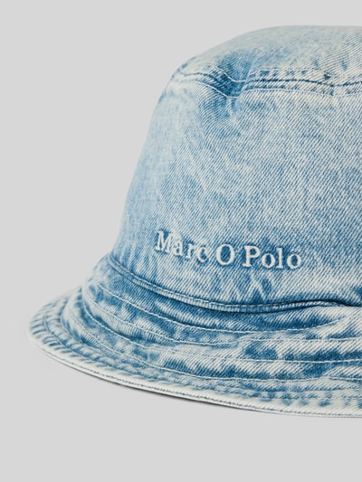 Marc O'Polo Bucket Hat aus Baumwoll-Mix Jeansblau 2