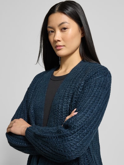 Zero Strickjacke mit Woll-Anteil Petrol Melange 3