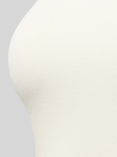 Jake*s Casual Slim Fit Top aus Modal-Mix Offwhite 2