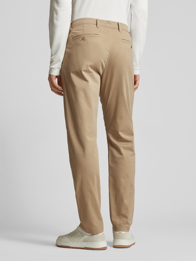 Tommy Hilfiger Regular fit chino met knoopsluiting Kaki - 5