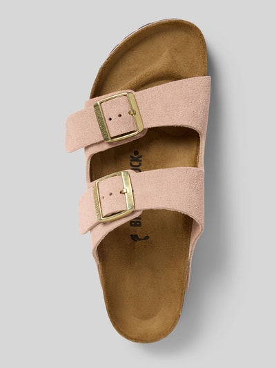 Birkenstock Slides mit Dornschließen Modell 'Arizona' Rosa 3