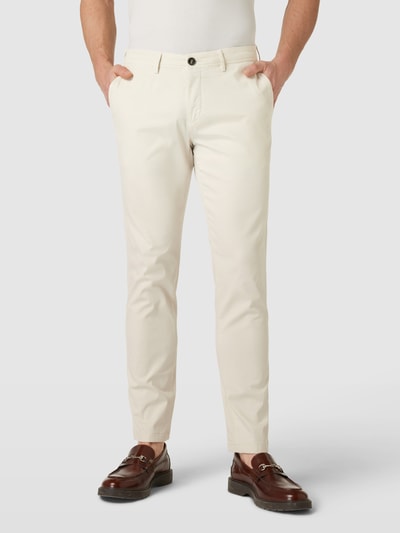 g1920 Slim fit chino met achterzakken, model 'SUBWAY' Kit - 4