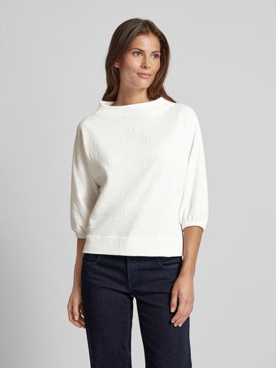 OPUS Sweatshirt met 3/4-mouwen, model 'Gujork' Offwhite - 4