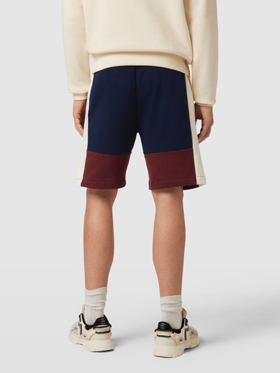 Lacoste Sweatshorts mit Colour-Blocking-Design Dunkelblau 5