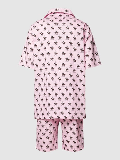 Polo Ralph Lauren Underwear Pyjama met all-over logomotief Roze - 3