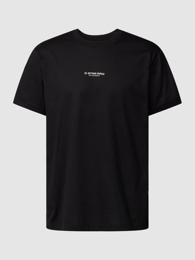 G-Star Raw T-Shirt mit Label-Print Black 2