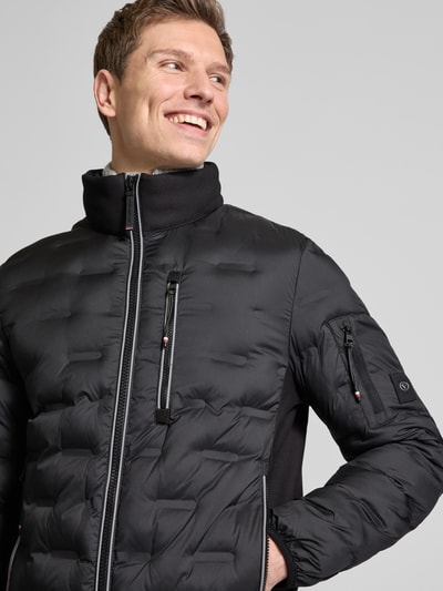 Tom Tailor Regular Fit Funktionsjacke mit Brustleistentasche Black 3