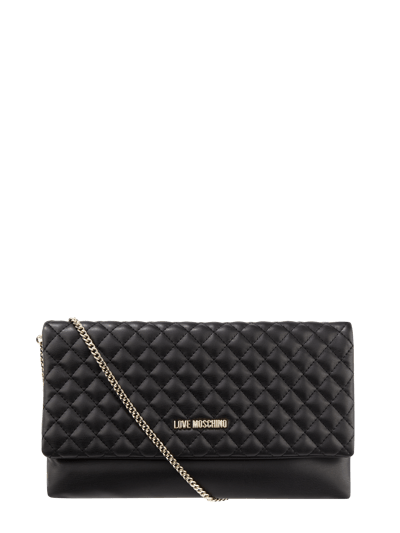 Love Moschino Clutch mit Steppmuster  Black 2