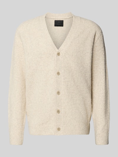 Jack & Jones Premium Gebreid jack met knoopsluiting, model 'BLASIMON' Beige - 2
