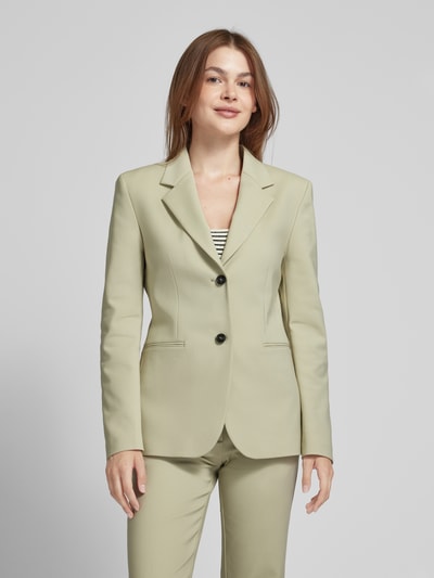 Tiger Of Sweden Blazer met reverskraag, model 'YLJA' Lindegroen - 4