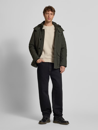 G-Star RAW Parka mit Kapuze Modell 'Vodan' Oliv 1