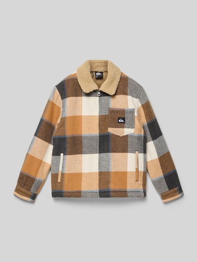 Quiksilver Jack met ritssluiting Cognac - 1