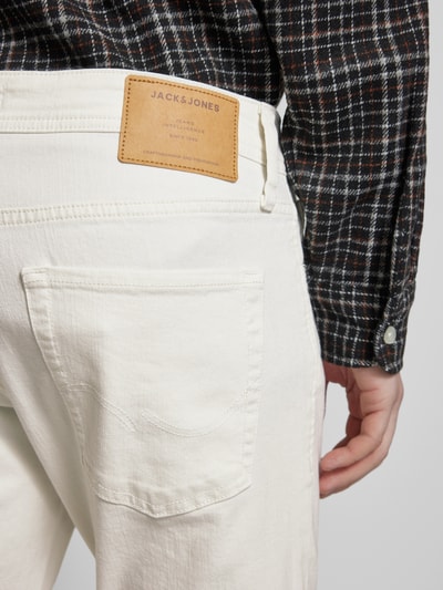 Jack & Jones Jeans mit 5-Pocket-Design Modell 'GLENN' Weiss 3